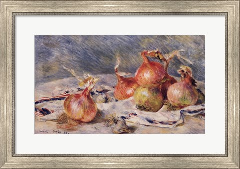 Framed Onions Print