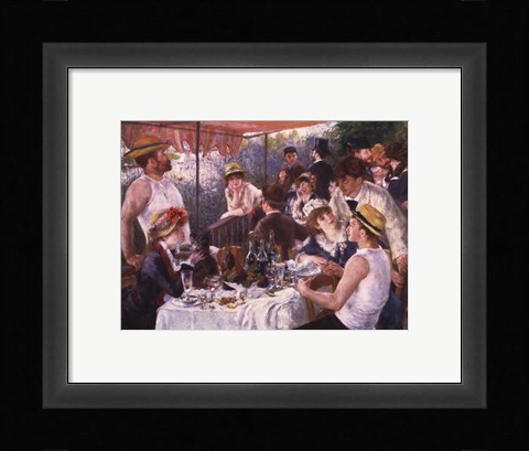 Framed Luncheon of the Boating Party, c.1881 Print