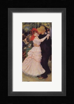 Framed Dance at Bougival Print