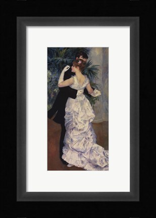 Framed Dance in the City, 1883 Print