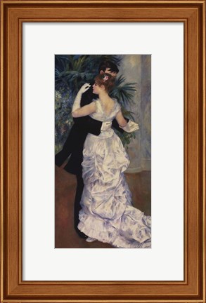 Framed Dance in the City, 1883 Print