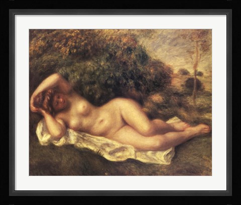 Framed Nude Print