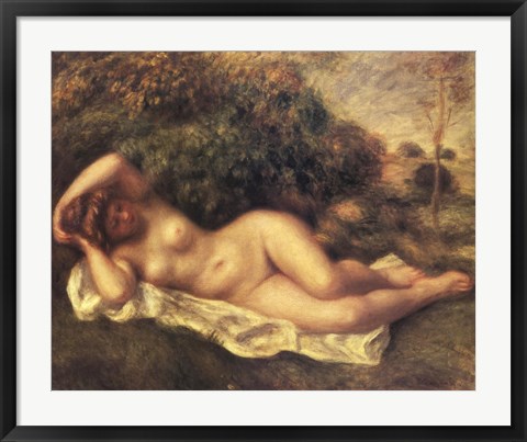 Framed Nude Print