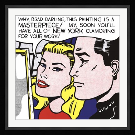 Framed Masterpiece, 1962 Print