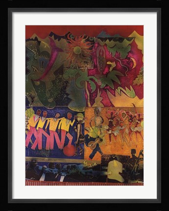 Framed Wrapping It Up at The Lafayette Print