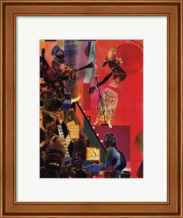 Framed Blues, 1974 Print