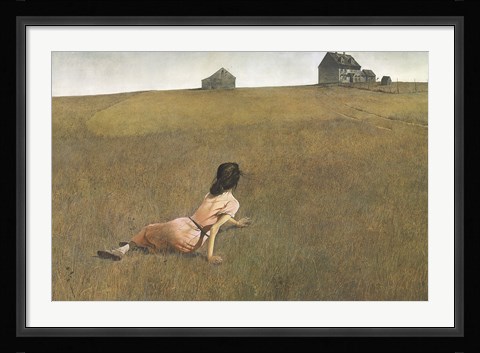 Framed Christina's World Print