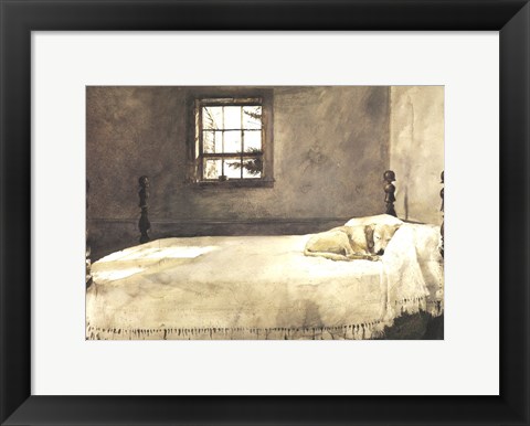 Framed Master Bedroom, c.1965 Print