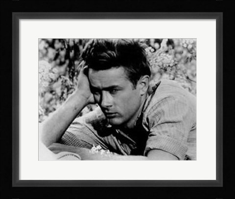 Framed James Dean Print