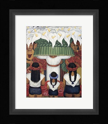Framed Flower Festival: Feast of Santa Anita, 1931 Print
