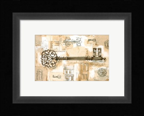 Framed Key to the City Print