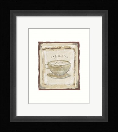 Framed Cappuccino Print