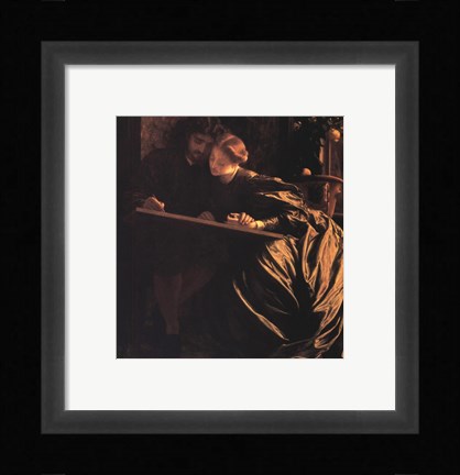 Framed Painter's Honeymoon Print