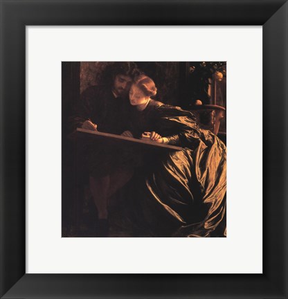 Framed Painter&#39;s Honeymoon Print