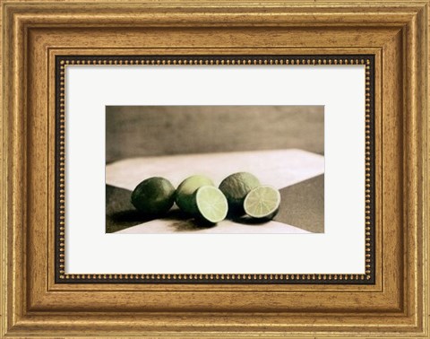 Framed Limes Print