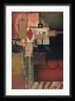 Framed Postpone Tomorrow Print