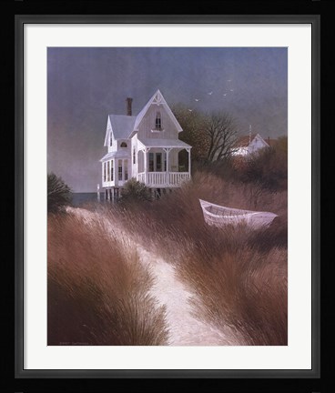 Framed Sand Path Print
