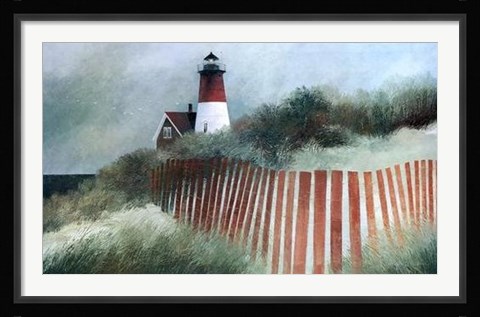 Framed Old Nauset Light Print