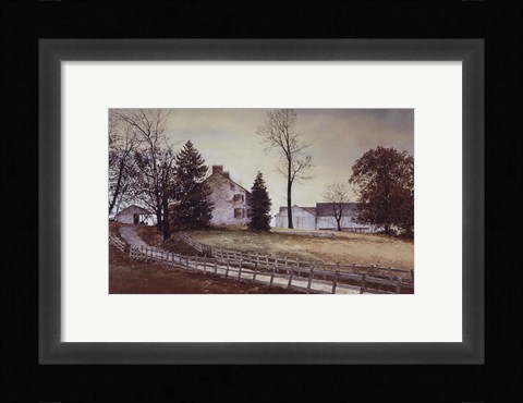 Framed Late October Print