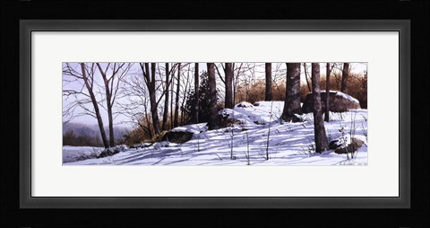 Framed First Snow Print