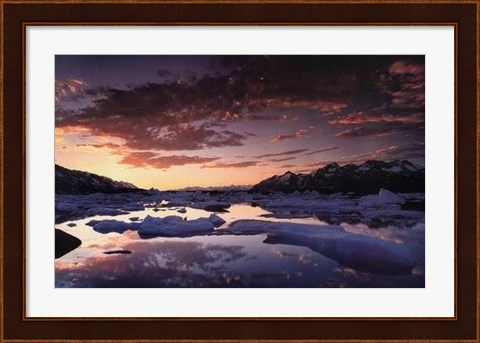 Framed St. Elias Mountains Print