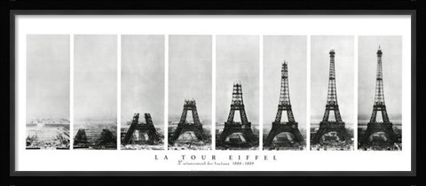 Framed La Tour Eiffel Print