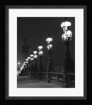 Framed Pont Alexandre III Print