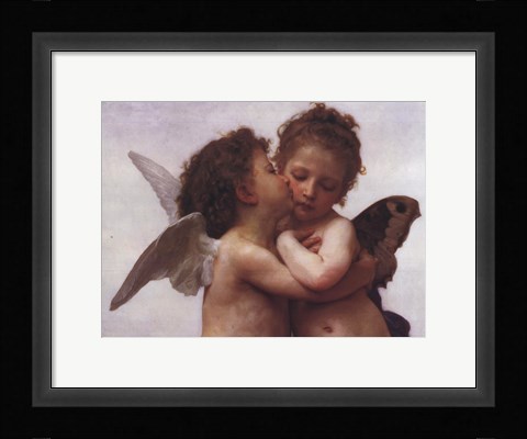 Framed First Kiss Print