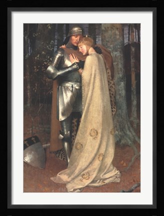 Framed Aucassin and Nicolette Print