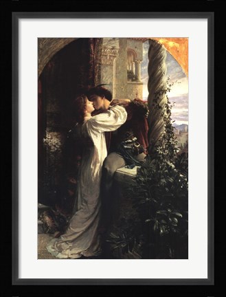Framed Romeo and Juliet Print