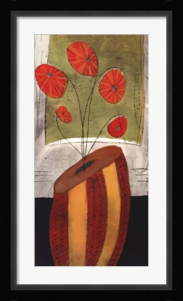 Framed Les Fleurs Ephremal2 Print