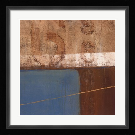 Framed Earth and Sky I Print