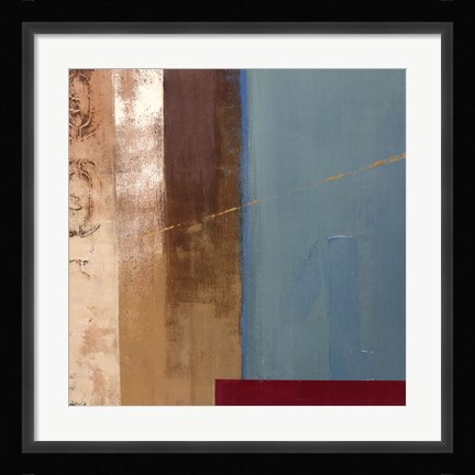 Framed Earth and Sky III Print