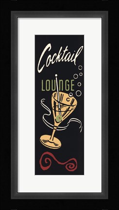 Framed Cocktail Lounge Print