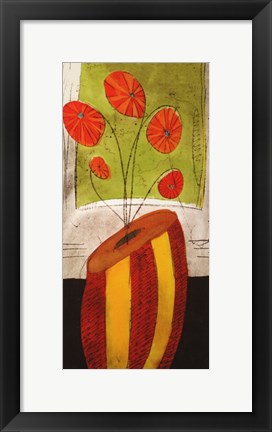 Framed Les Fleurs Ephemeral 2 Print