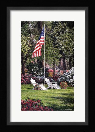 Framed At Ease Print