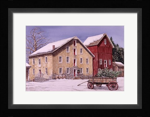 Framed Winter's Day Print