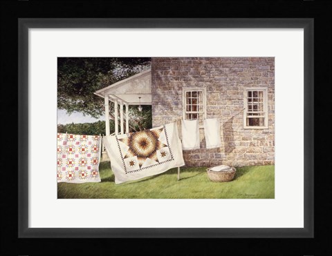 Framed Wash Day Print