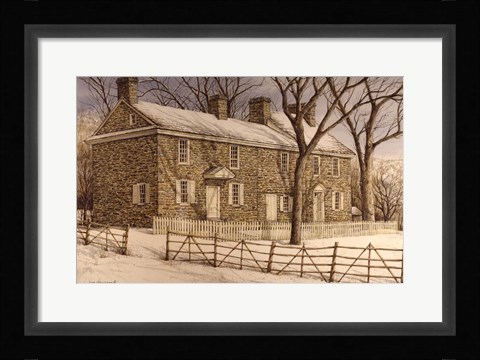 Framed House of Decision Print