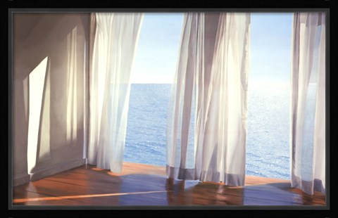 Framed Blues Come Through Print