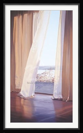 Framed Amber Light Print