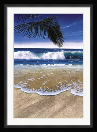 Framed Palm Breezes I Print