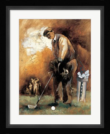 Framed At the Tee Print