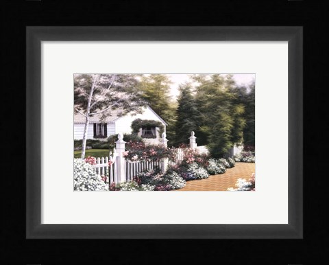 Framed In Full Bloom Print