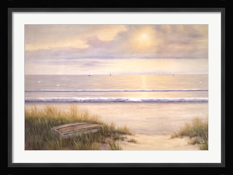 Framed Ocean Surf Print