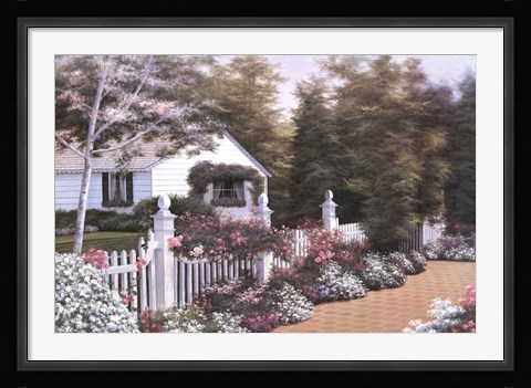 Framed In Full Bloom Print