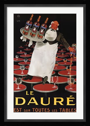 Framed Le Daure Print