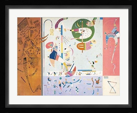 Framed Parties Diverses Print