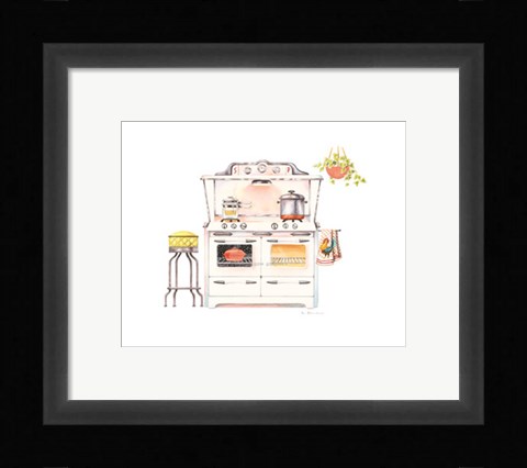 Framed Cookin' with Chrome Print