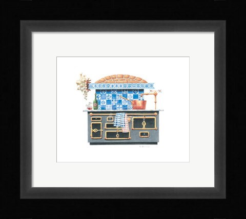 Framed Cookin' with Class Print